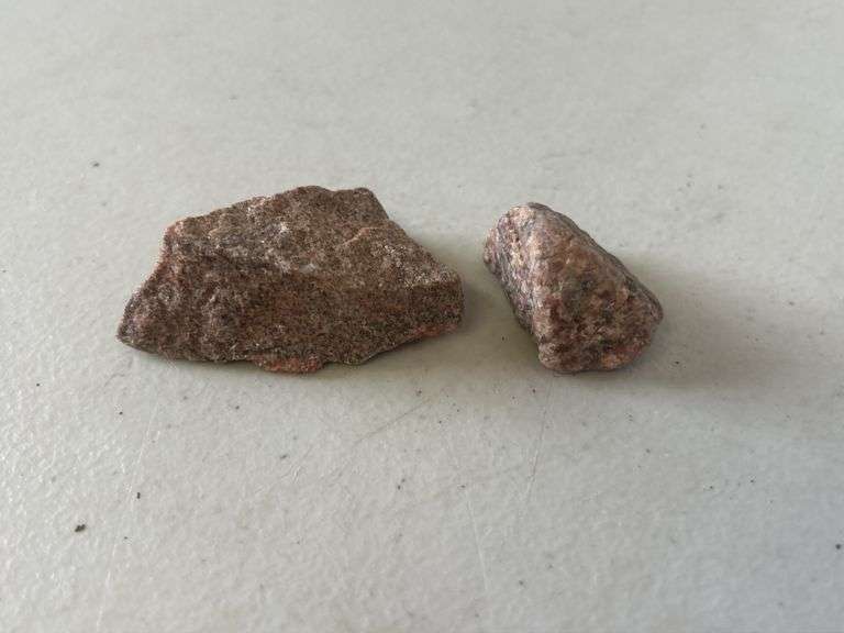 Rocks, maybe Granite