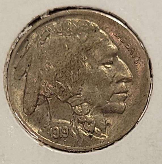 1919-D Buffalo Nickel-F