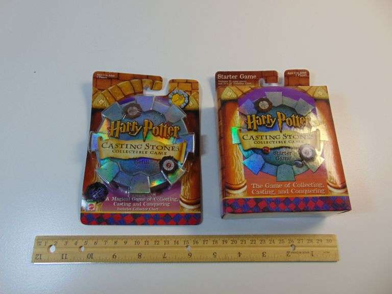 New Harry Potter Casting Stones Stater game and Refill