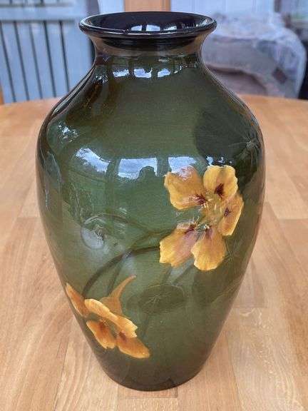 Weller Louwelsa Vase – 9.5" – Signed “Smith”