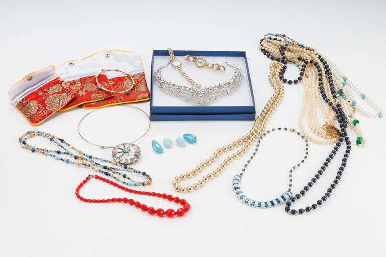 Collection of Vintage Costume Jewelry