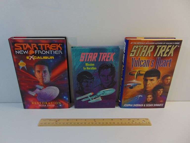 Lot of (3) Star Trek Books