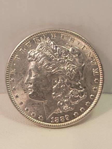 1889 Morgan Silver Dollar - AU