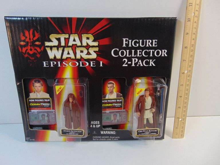 New 1999 Hasbro Star Wars Episode 1 Figure Collector 2-Pack
