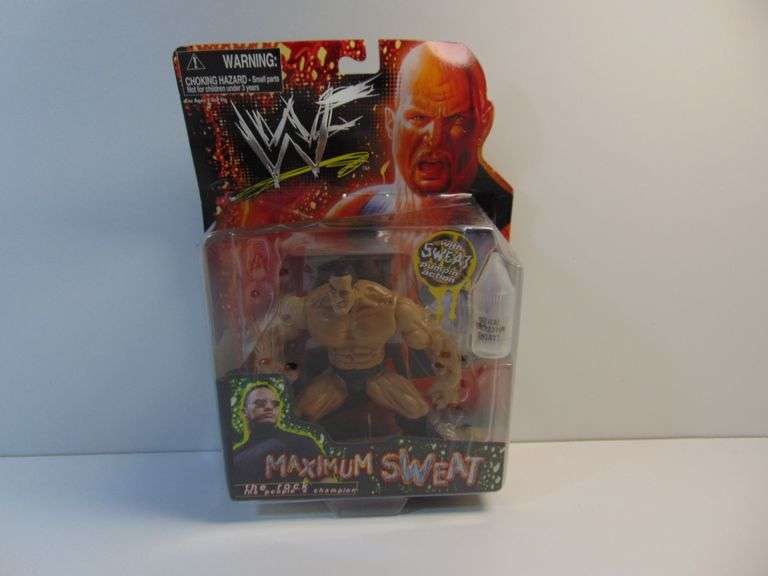New 1999 Jakks Pacific Maximum Sweat Shawn Michaels Heartbreak Kid Action Figure