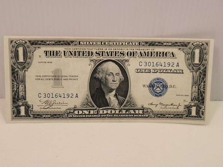 1935 $1 Silver Certificate - AU