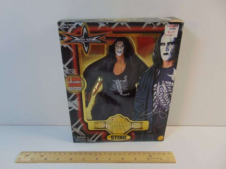 New 1999 WCW Collector Edition "Sting" Action Figure