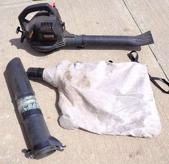 Craftsman Gas Powered Blower / Vac - Tested.