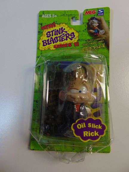 New 2005 Stink Blasters Series II Oil Slick Rick