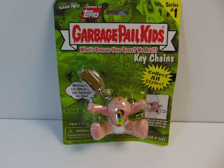 New 2001 Sababa Toys Topps GARBAGE PAIL KIDS Upchuck Key Chain