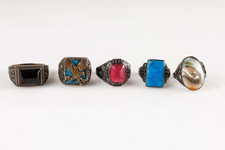 Men's Sterling Silver Rings