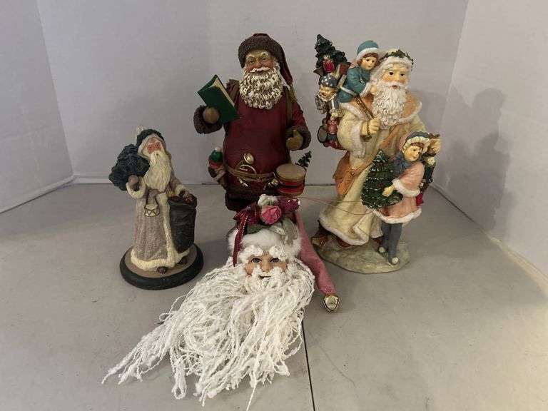 Santa Figurines