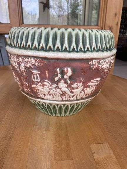 Roseville Donatello Jardiniere – #575 – 9"