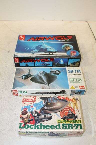 Vintage Model Aircraft Kits Auction Ohio