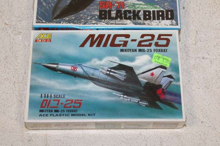 Model Aircraft Kits Auction Ohio