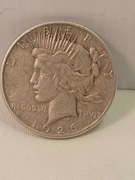 1926-S Peace Silver Dollar - VF