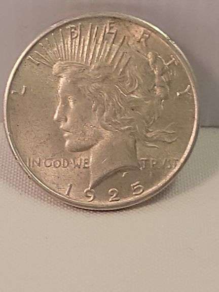 1925 Peace Silver Dollar -XF