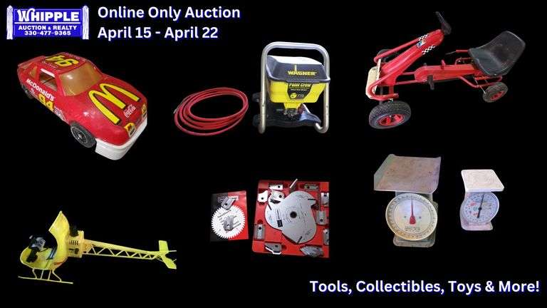 Tools, Collectibles, Toys & More