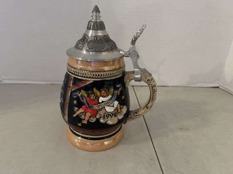 German Christmas Beer Stein