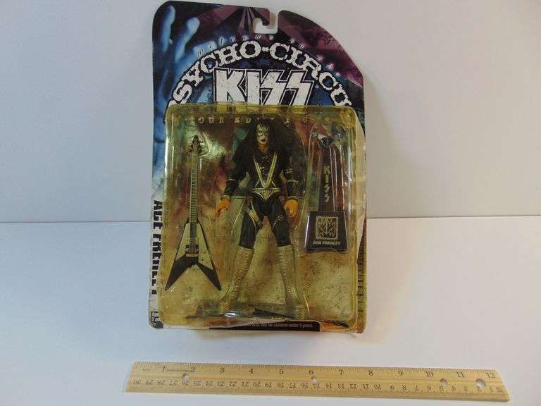 New 1998 TMP Kiss Psycho-Circus Ace Freeley Action Figure