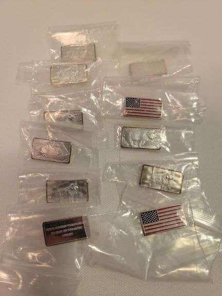 2.5gram Silver Bar Lot