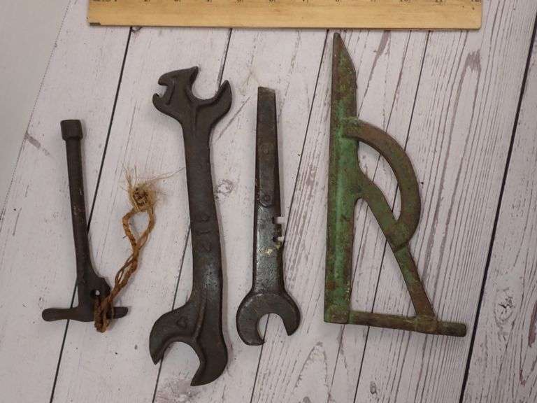 Antique Primitive Farm Tools