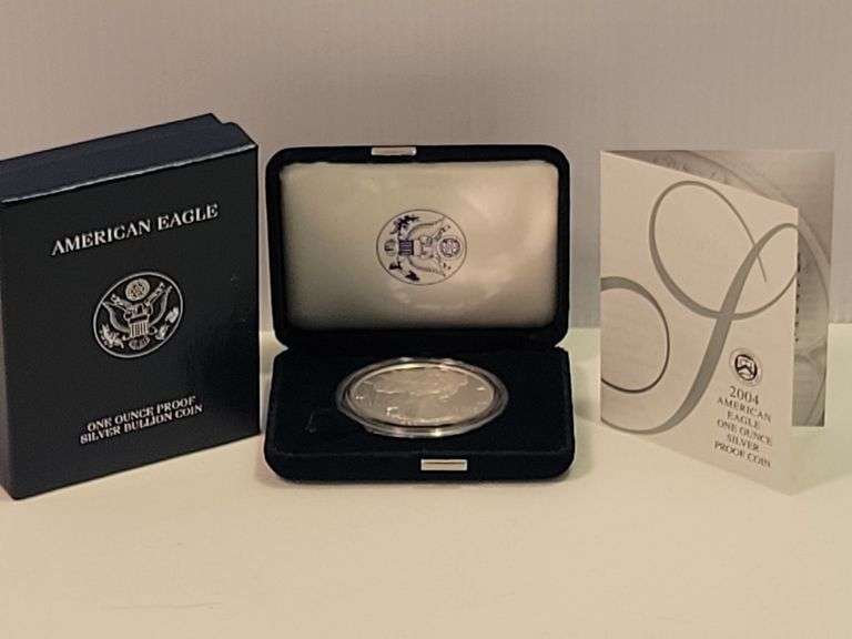 2004-W Am Silver Eagle - Proof