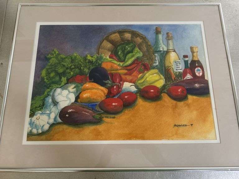 Original Still Life Watercolor