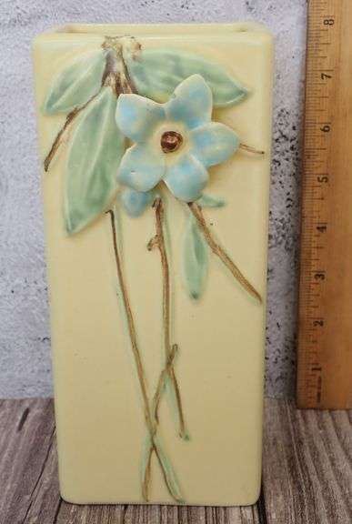 McCoy Pottery Blossom Time 8" Art Vase