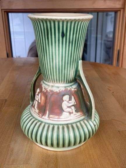 Roseville Donatello Double Handle Vase