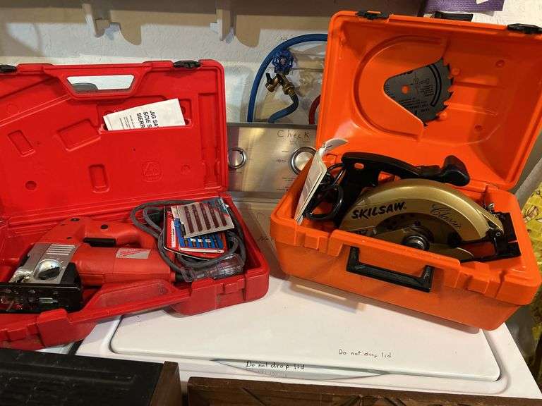 Skill saw 2 1/3 Hp & Milwaukee Jigsaw