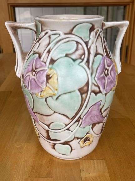 Roseville Morning Glory Vase – #729-8