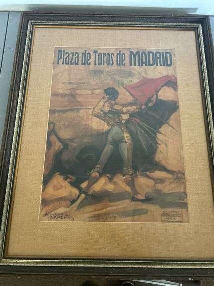 Plaza de Toros de Madrid Poster