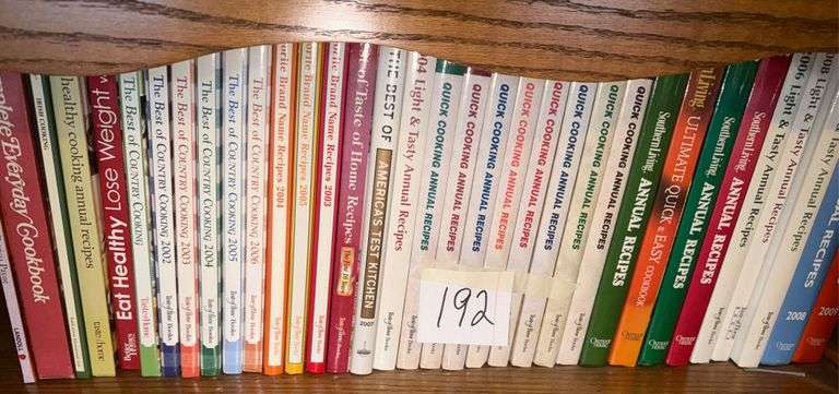 Cookbook Collection - Auction Ohio