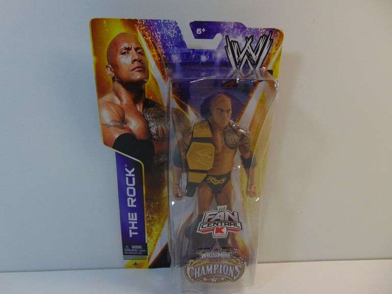 New 2013 Mattel WWE The Rock Action Figure