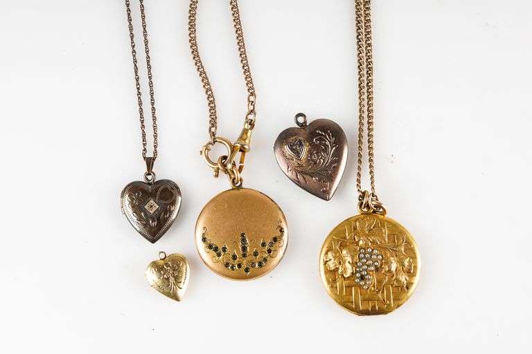 Collection of Vintage Lockets
