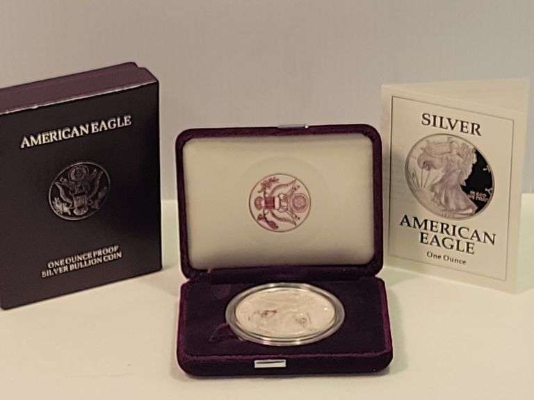 1992-S Am Silver Eagle-Proof