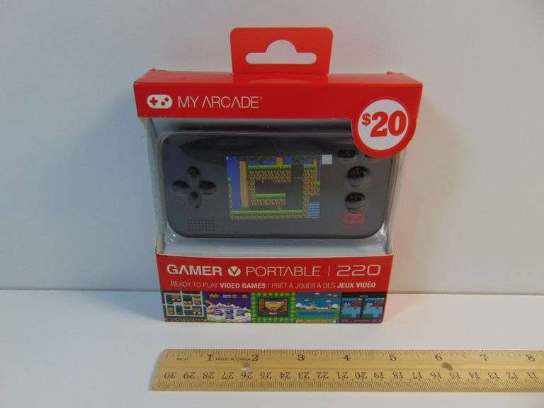 New My Arcade Gamer Portable 220 Ready to PLay Video Games