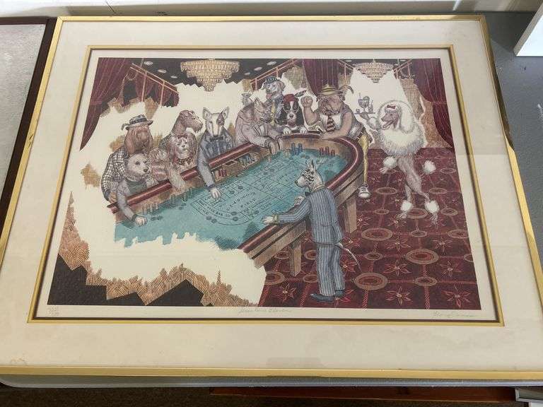 Limited Edition Gambling Dogs