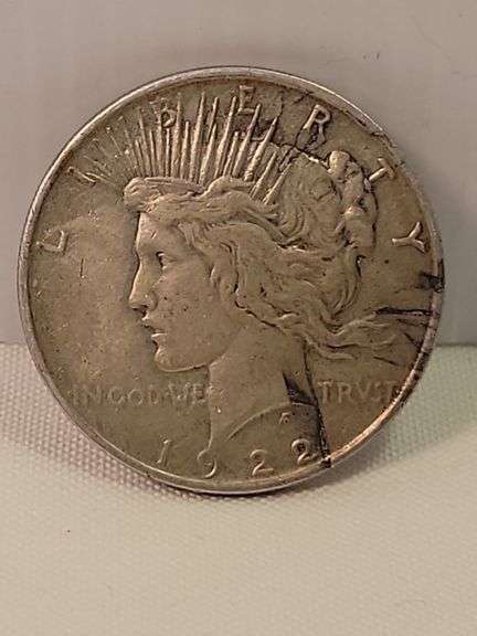 1922 Peace Silver Dollar - VF