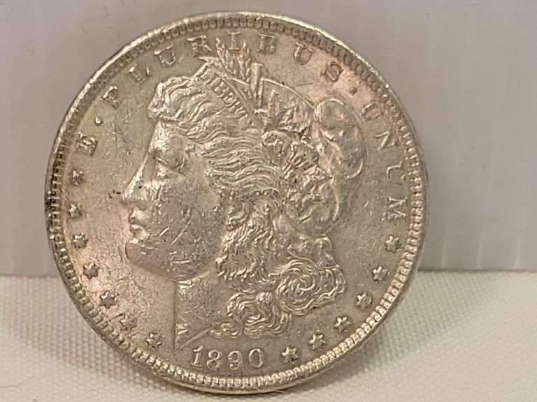 1890 Morgan Silver Dollar-XF