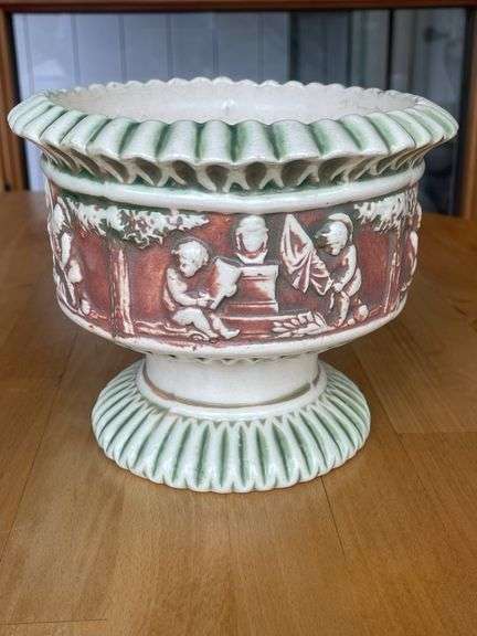 Roseville Donatello Footed Fern Dish – #228 – 6