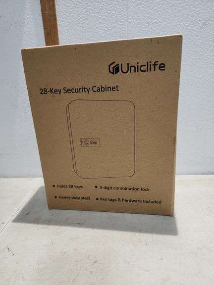 Uniclife 28-Key Security Cabinet Steel 3-Digit Combination Lock New In ...