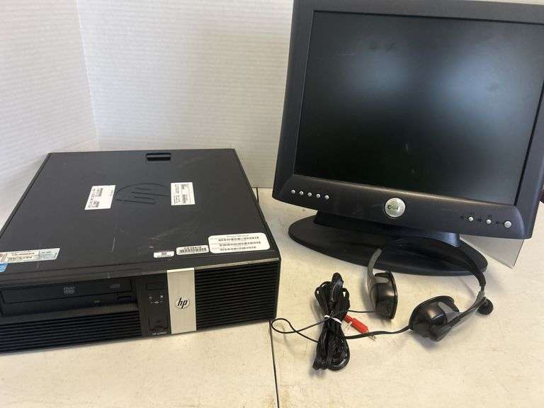 Desktop Computer & Monitor