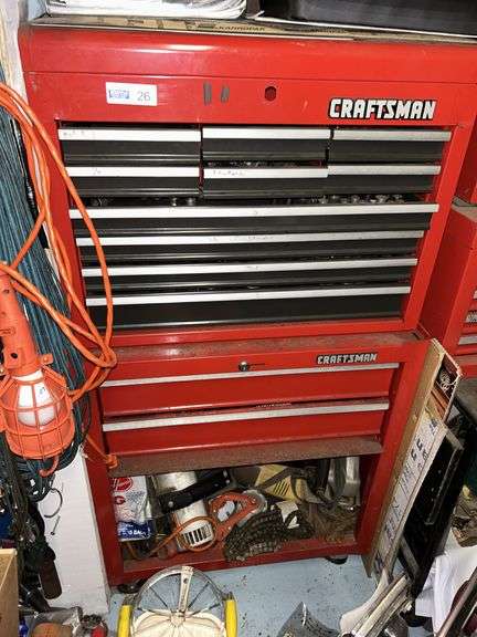 Craftsman tool boxes and contents