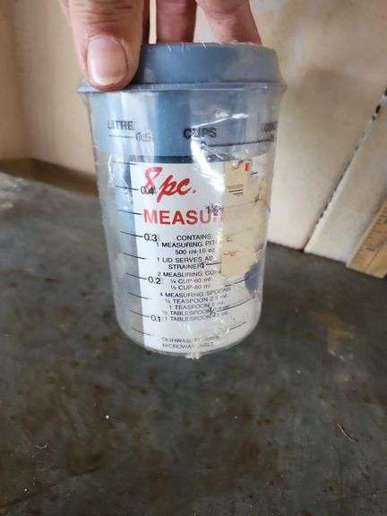 8 Pc Measure Cup Set