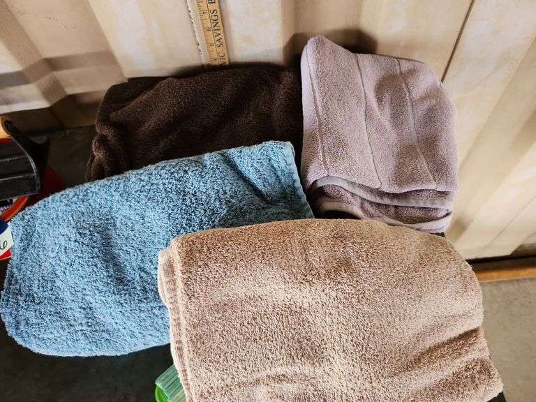 Four Bath Towels