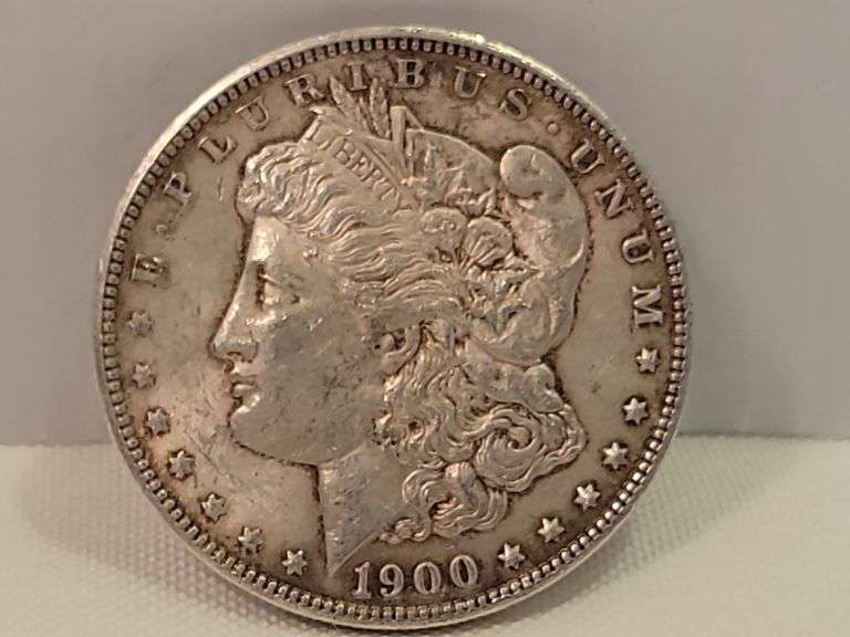 1900 Morgan Silver Dollar-XF