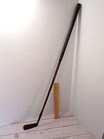 Vintage Hickory Wood Shaft A. G. Spalding Gold Metal