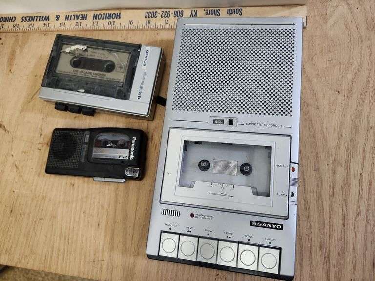 Lot 6 baladeurs Cassettes Audio Walkman aiwa